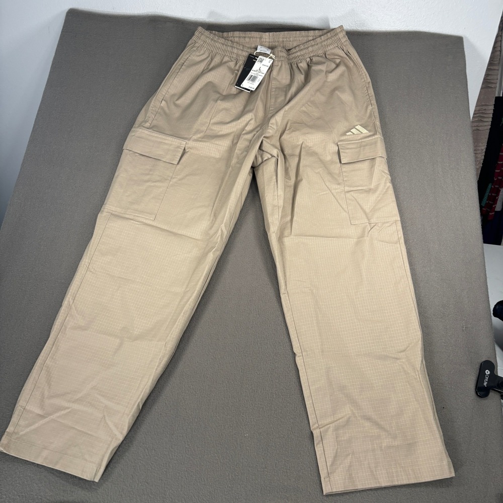Adidas M WV Cargo Pants Mens Size L Trace Khaki Multi Sport KH4159